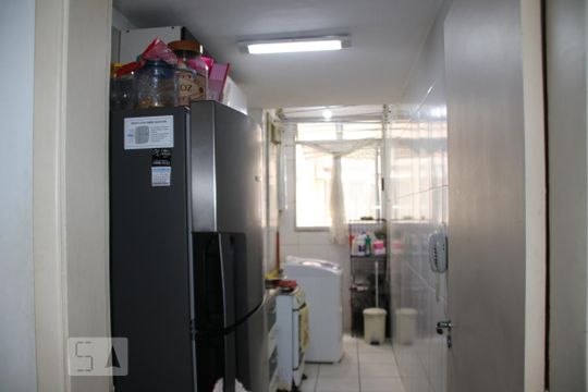 Cozinha de apartamento à venda com 3 quartos, 79m² em Pechincha, Rio de Janeiro