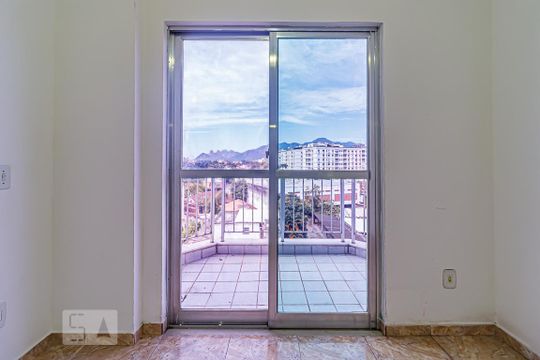 Varanda da Sala de apartamento à venda com 2 quartos, 72m² em Taquara, Rio de Janeiro