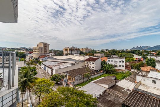 Vista da Varanda de apartamento à venda com 2 quartos, 72m² em Taquara, Rio de Janeiro