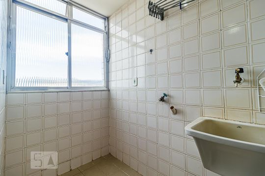 Área de Serviço de apartamento à venda com 2 quartos, 72m² em Taquara, Rio de Janeiro