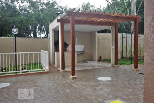 Área comum - Churrasqueira de kitnet/studio à venda com 1 quarto, 24m² em  Vila Andrade, São Paulo