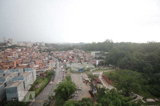 Vista da suíte de kitnet/studio à venda com 1 quarto, 24m² em  Vila Andrade, São Paulo
