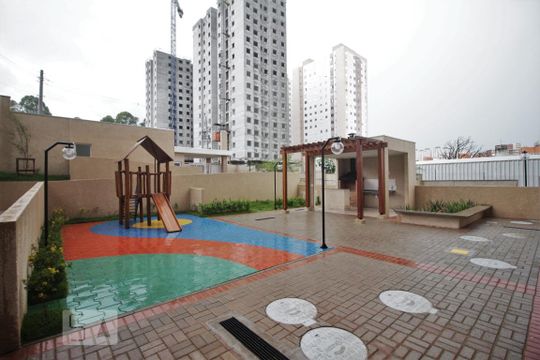 Área Comum - Playground e Churrasqueira de kitnet/studio à venda com 1 quarto, 24m² em  Vila Andrade, São Paulo