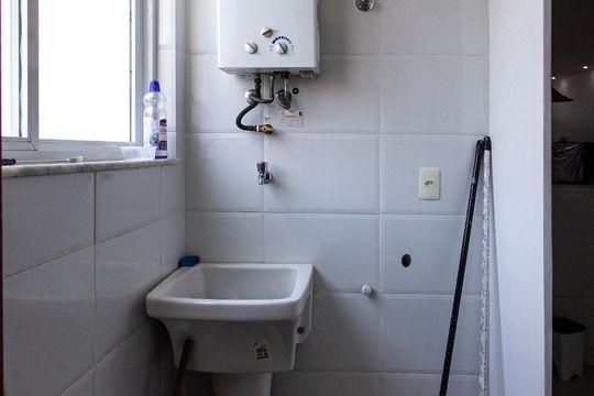 Área de Serviço de apartamento à venda com 2 quartos, 75m² em Recreio dos Bandeirantes, Rio de Janeiro