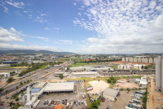 Vista da Sala de Estar de apartamento à venda com 2 quartos, 115m² em Torres de São José, Jundiaí