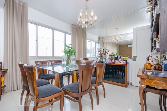 Sala de apartamento à venda com 4 quartos, 170m² em Santa Lúcia, Belo Horizonte