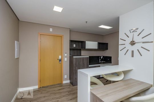 Cozinha de apartamento à venda com 1 quarto, 52m² em Luxemburgo, Belo Horizonte