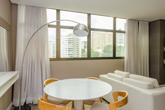 Sala de apartamento à venda com 1 quarto, 52m² em Luxemburgo, Belo Horizonte