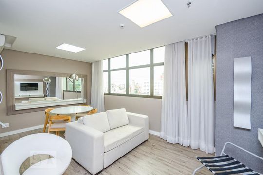 Sala de apartamento à venda com 1 quarto, 52m² em Luxemburgo, Belo Horizonte