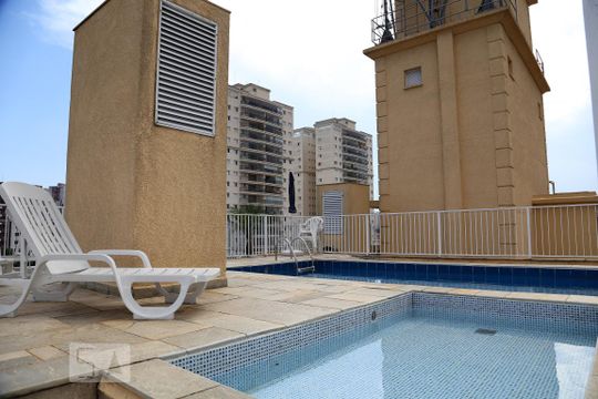 Área comum - Piscina de apartamento para alugar com 2 quartos, 57m² em Vila Sonia, São Paulo