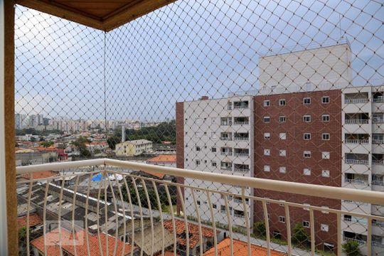 Varanda da Sala de apartamento para alugar com 2 quartos, 57m² em Vila Sonia, São Paulo