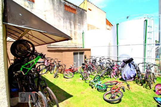 Área Comum - Bicicletário de apartamento à venda com 2 quartos, 52m² em Parque Erasmo Assunção, Santo André