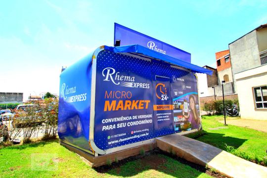 Área Comum - Mini Mercado de apartamento à venda com 2 quartos, 52m² em Parque Erasmo Assunção, Santo André