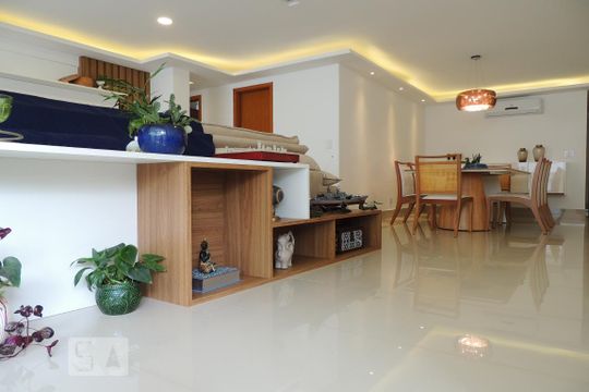 Sala de Estar de apartamento à venda com 3 quartos, 150m² em Freguesia (jacarepaguá), Rio de Janeiro
