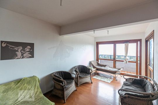 Terraço de apartamento à venda com 3 quartos, 280m² em Santa Tereza, Porto Alegre
