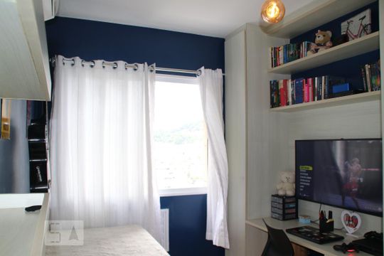 Quarto de apartamento para alugar com 3 quartos, 69m² em Freguesia (jacarepaguá), Rio de Janeiro