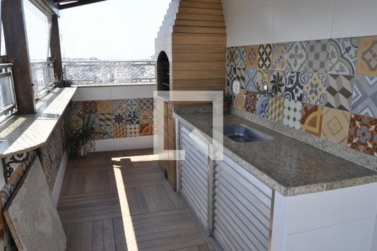 Varanda  de apartamento à venda com 3 quartos, 194m² em Todos Os Santos, Rio de Janeiro