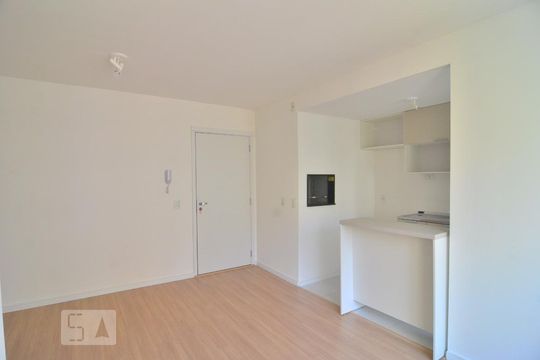 Sala de apartamento para alugar com 2 quartos, 61m² em Marechal Rondon, Canoas