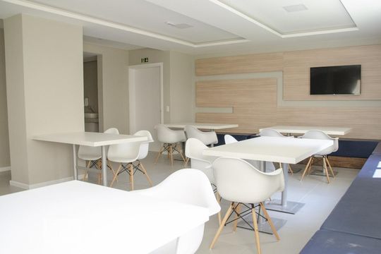 Salão de festas de apartamento para alugar com 2 quartos, 61m² em Marechal Rondon, Canoas