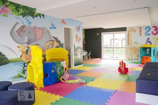 Espaço kids de apartamento para alugar com 2 quartos, 61m² em Marechal Rondon, Canoas