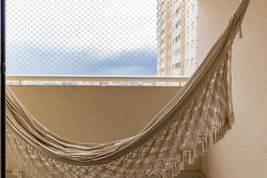 Varanda de apartamento à venda com 2 quartos, 62m² em Jardim Umuarama, São Paulo
