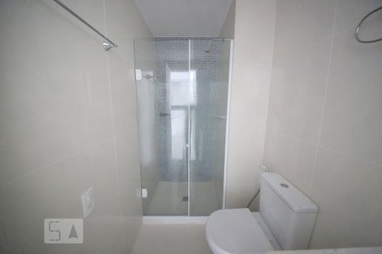 Banheiro de apartamento para alugar com 1 quarto, 51m² em Vila Gertrudes, São Paulo
