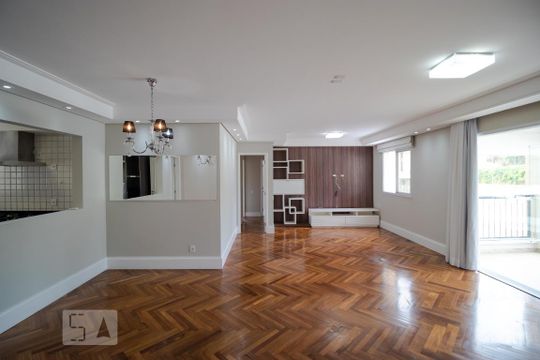 Salas de apartamento à venda com 3 quartos, 131m² em Jardim Madalena, Campinas