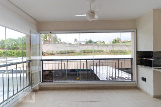 Sacada com Churrasqueira de apartamento à venda com 3 quartos, 131m² em Jardim Madalena, Campinas