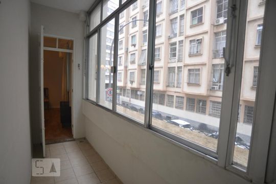varanda de apartamento à venda com 2 quartos, 80m² em Flamengo, Rio de Janeiro