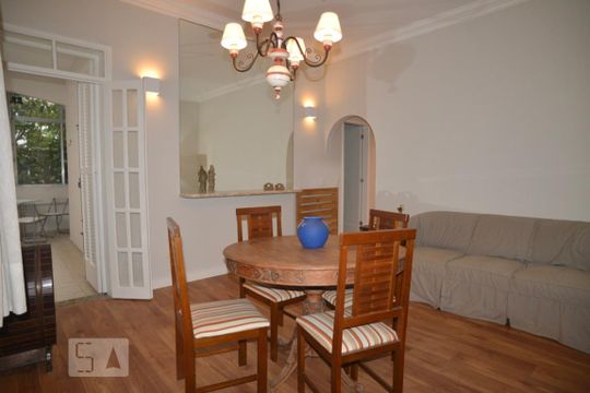 Sala de apartamento à venda com 2 quartos, 80m² em Flamengo, Rio de Janeiro