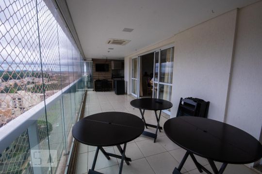 Varanda Gourmet de apartamento para alugar com 3 quartos, 167m² em Jardim Botânico, Ribeirão Preto