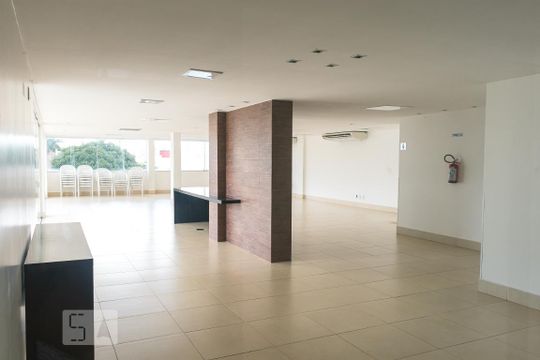 Área comum - Salão de festas de apartamento para alugar com 2 quartos, 70m² em Setor Pedro Ludovico, Goiânia