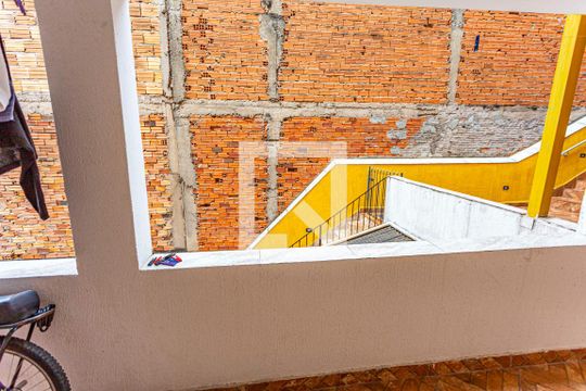 Vista da Sala e Quarto  de casa para alugar com 1 quarto, 28m² em Vila Suíça, Santo André