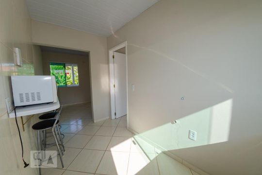 Cozinha de casa para alugar com 1 quarto, 50m² em Cachoeira do Bom Jesus Leste, Florianópolis
