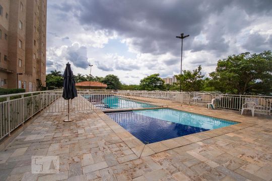 Piscina de apartamento para alugar com 2 quartos, 58m² em Ribeirânia, Ribeirão Preto