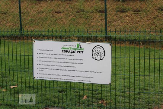 Área Comum- Espaço pet de apartamento para alugar com 2 quartos, 42m² em Jardim São José, Campinas