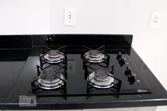 Detalhe cozinha de apartamento para alugar com 2 quartos, 42m² em Jardim São José, Campinas