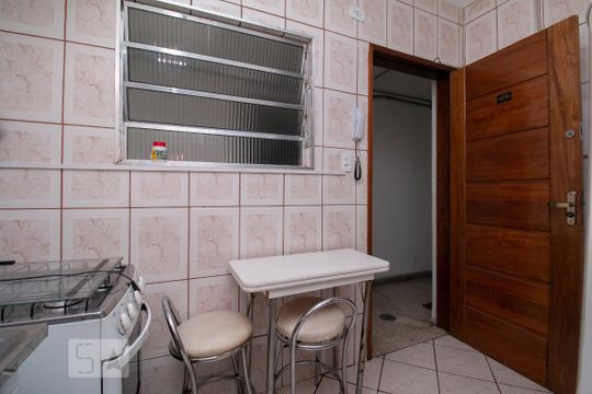 Cozinha de kitnet/studio à venda com 1 quarto, 24m² em Brás, São Paulo