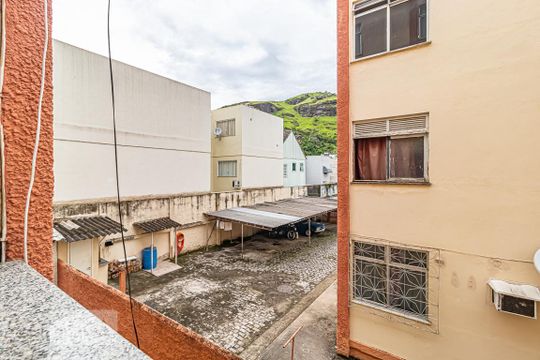 Vista da Sala de apartamento à venda com 4 quartos, 72m² em Taquara, Rio de Janeiro