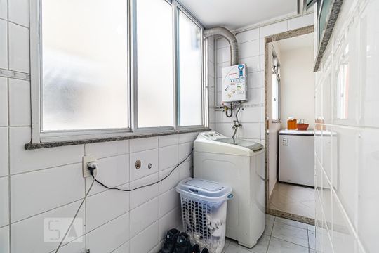 Área de Serviço de apartamento à venda com 4 quartos, 72m² em Taquara, Rio de Janeiro