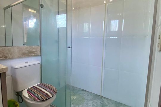 Banheiro da Suíte de casa à venda com 4 quartos, 215m² em Feitoria, São Leopoldo