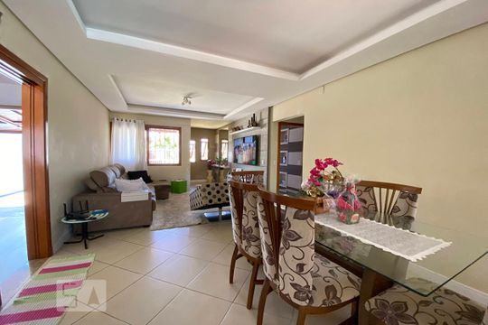 Sala de Jantar de casa à venda com 4 quartos, 215m² em Feitoria, São Leopoldo