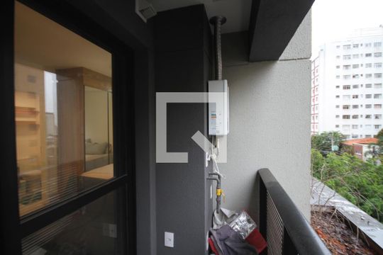 Varanda de kitnet/studio à venda com 1 quarto, 27m² em Vila Mariana, São Paulo