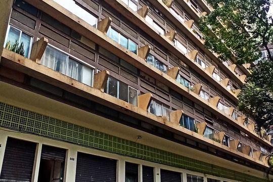 Fachada do Prédio de kitnet/studio à venda com 1 quarto, 27m² em Consolação, São Paulo