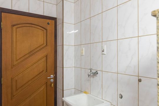 Área de Serviço de casa de condomínio à venda com 4 quartos, 260m² em Parque Erasmo Assunção, Santo André