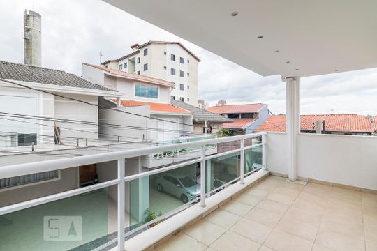 Varanda da Suíte 1 de casa de condomínio à venda com 4 quartos, 260m² em Parque Erasmo Assunção, Santo André