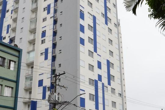 Fachada do Prédio de apartamento para alugar com 1 quarto, 35m² em Vila Guarani (z Sul), São Paulo