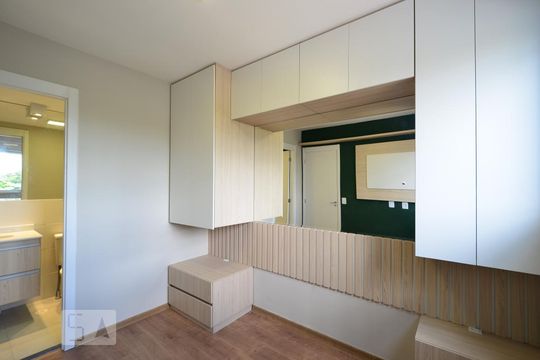 Suíte de apartamento para alugar com 1 quarto, 35m² em Vila Guarani (z Sul), São Paulo