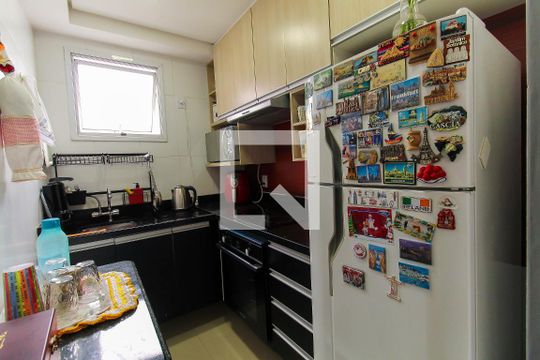 Cozinha de apartamento à venda com 2 quartos, 50m² em Jardim Brasília (zona Norte), São Paulo