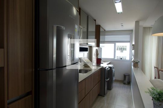 Cozinha americana de apartamento à venda com 2 quartos, 74m² em Ipanema, Rio de Janeiro